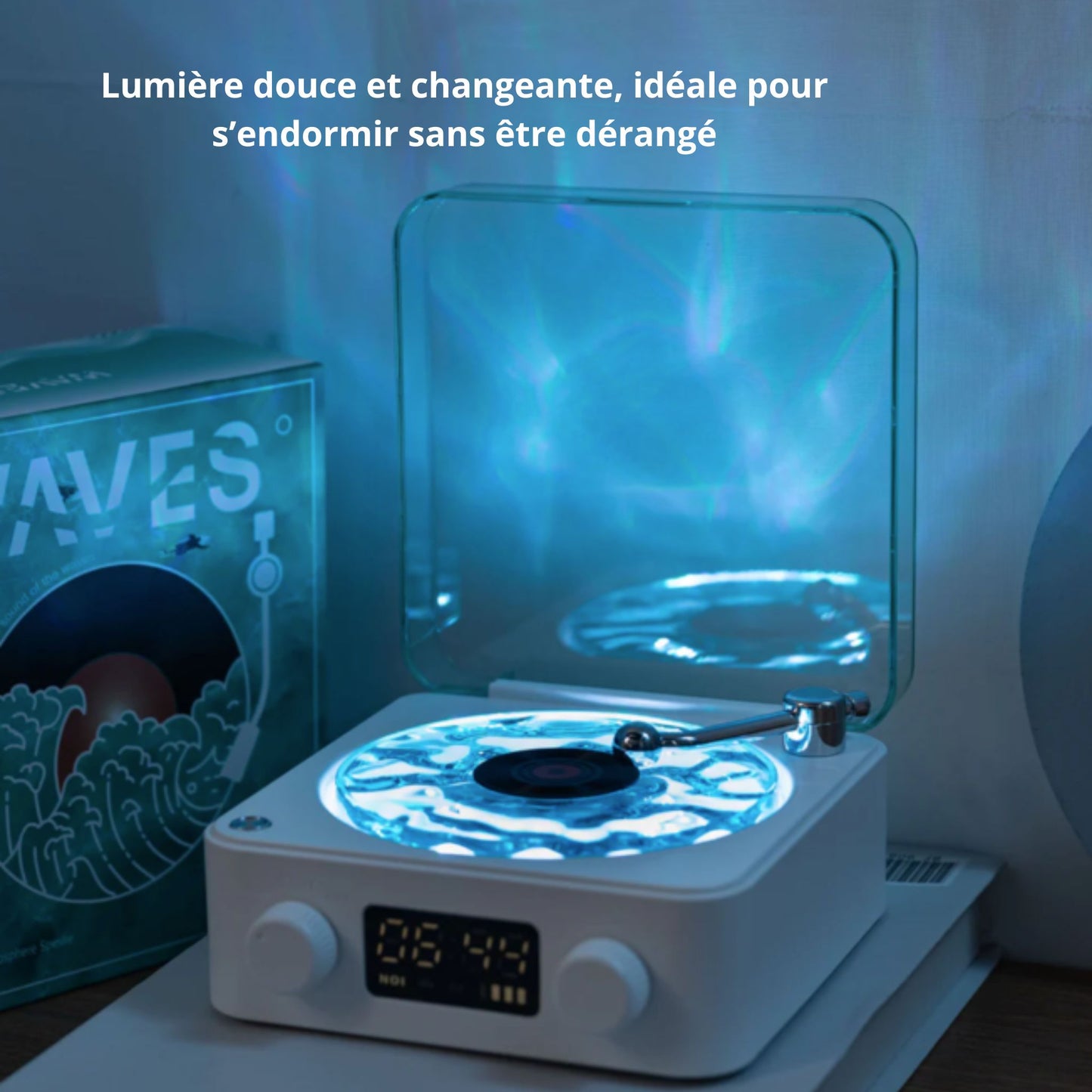 Tourne-Disque Vinyle Bluetooth