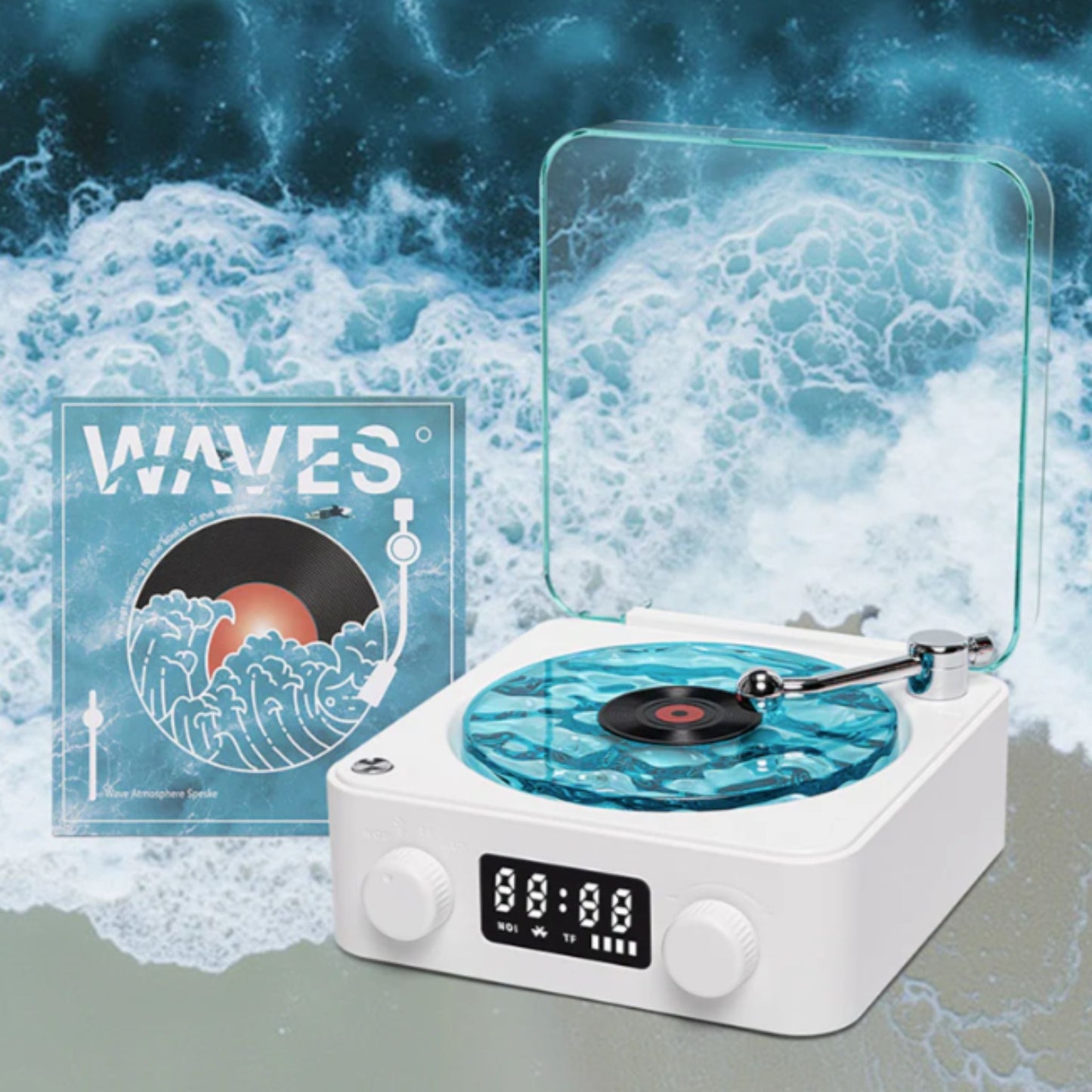 Tourne-Disque Vinyle Bluetooth