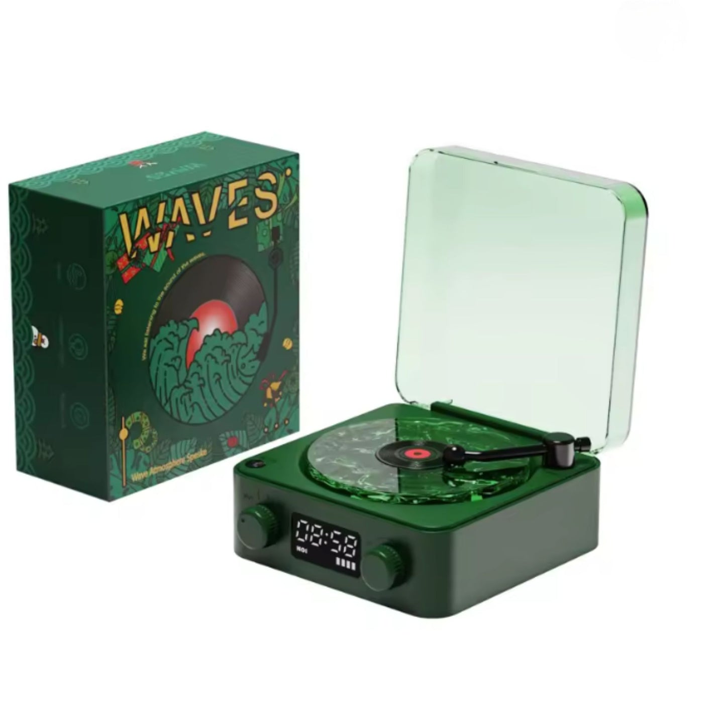 Tourne-Disque Vinyle Bluetooth